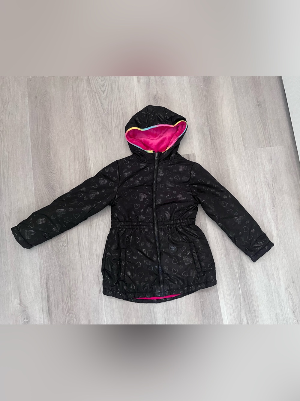 BTween girls hooded coat